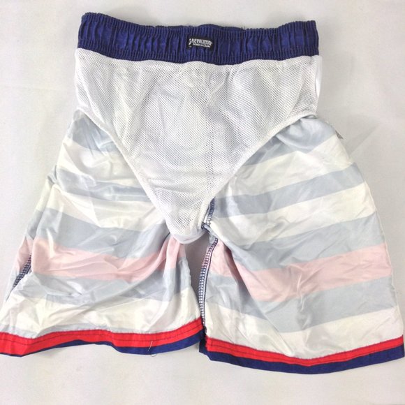 Revolution Stars & Stripes Boy's Swim Trunks Sz L 12/14 - Picture 5 of 7